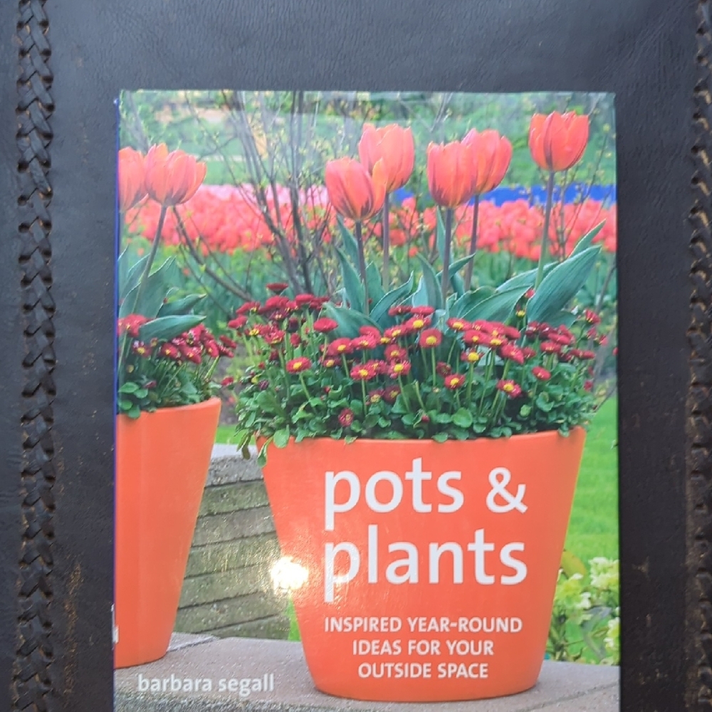 Pots & Plants Inspired Year Round Ideas for Your Outdoor Space Hardcover Book